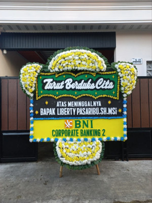 Papan Bunga Duka di Cakranegara Selatan Baru