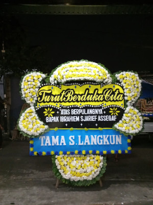 Papan Bunga Duka di Cakranegara Selatan Baru