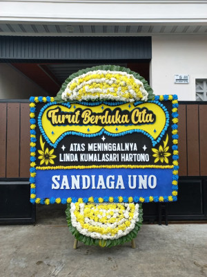 Papan Bunga Duka di Cakranegara Selatan Baru
