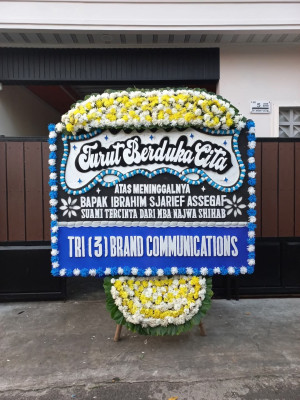 Papan Bunga Duka di Cakranegara Selatan Baru